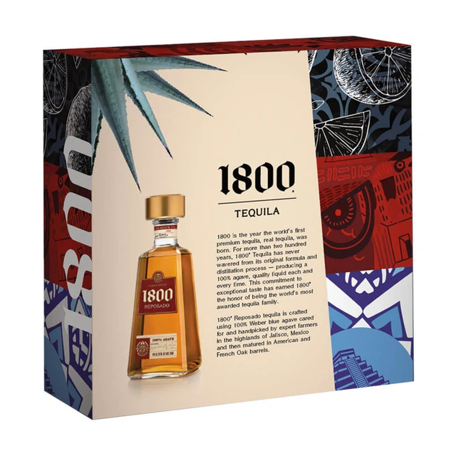 1800 Reposado Tequila with Ceramic Cup