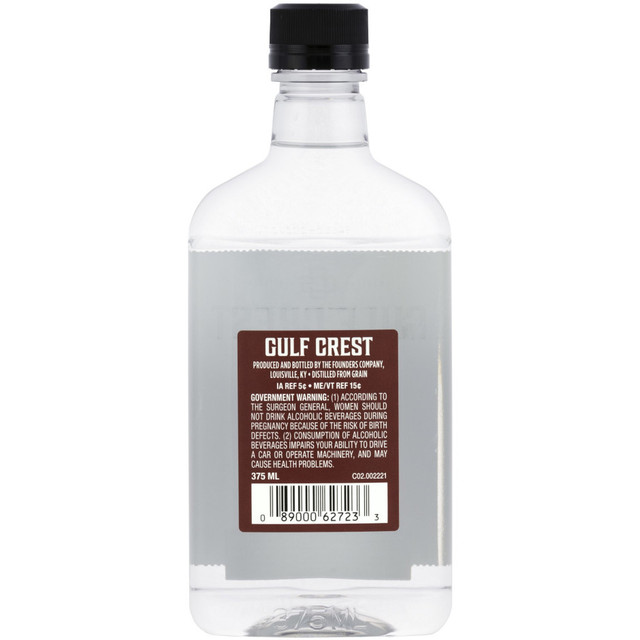 ABC Gulf Crest Vodka Plastic