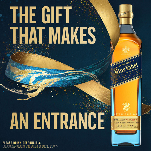 Johnnie Walker Blue Label Scotch