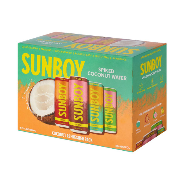Sunboy Spiked Coconut Water Variety Cocktail