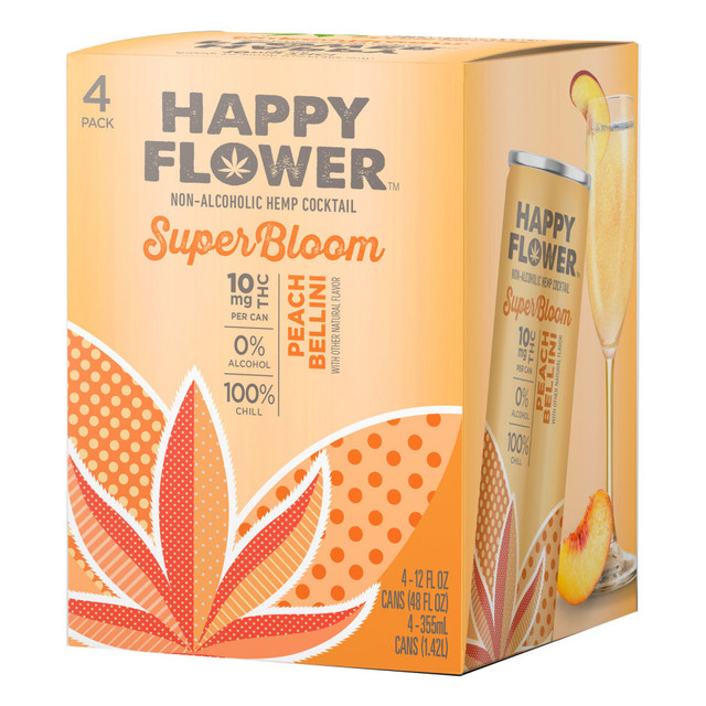 Happy Flower THC 10mg Strawberry Daiquiri