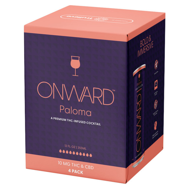 Onward D9 THC 10mg Lemon Drop Martini