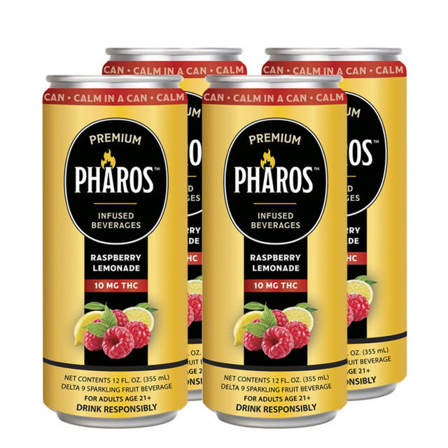 Daizys D9 THC 10mg Strawberry Lemonade Soda