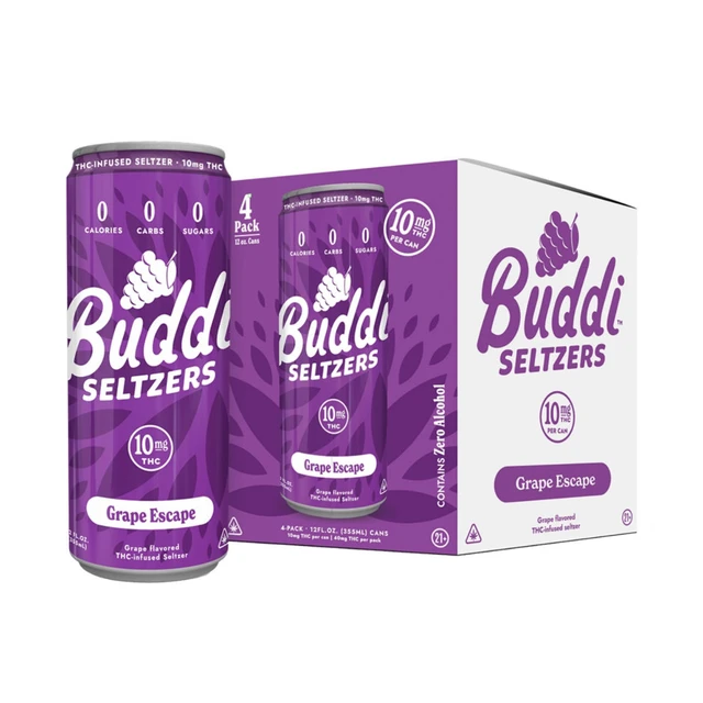 Buddi Sours D9 THC 10mg Berried Alive