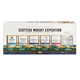 Multi Classics Malts Flight Pack One Each 100ml of Singleton, Talisker, Mortlach, Lagavulin, Oban with Two Glasses - 100 mL - Set - Glass