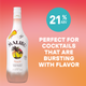 Malibu Caribbean Rum with Peach Liqueur - 750 mL - 750ML - Glass