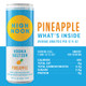 High Noon Sun Sips Pineapple Hard Seltzer - 355 mL - 4-PK
