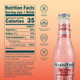 Fever Tree Sparkling Pink Grapefruit - 6.8 Oz - 4-PK - Glass