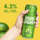 Bud Light Lime - 12 Oz - 6-PK - Glass
