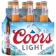 Coors Light - 12 Oz - 6-PK - Glass