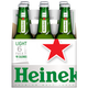 Heineken Light - 12 Oz - 6-PK - Glass