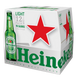 Heineken Light - 12 Oz - 12-PK - Glass