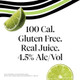 Nutrl Vodka Seltzer Lime - 4-PK - Aluminum