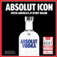 Absolut Original Vodka - 1.75 L - 1.75L - Glass