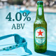 Heineken Silver - 12 Oz - 12-PK - Glass
