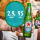 Heineken Silver - 12 Oz - 12-PK - Glass