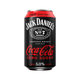Jack Daniel's Coca-Cola Zero Sugar Whiskey Cocktails - 355 mL - 4-PK - Aluminum