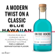 On The Rocks Cocktails Blue Hawaiian Limited Release - 375 mL - 375ML - Glass