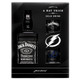 Jack Daniel's Black Tampa Bay Lighting Whiskey - 750 mL - Set - Glass
