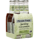 Fever Tree Refreshingly Light Cucumber Tonic Water - 6.8 Oz - 4-PK - Glass