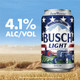 Busch Light - 12 Oz - 24-PK - Aluminum