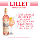 Lillet Rose Aperitif - 750 mL - 750ML - Glass