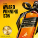 Johnnie Walker Black Label Scotch - 50 mL - 50ML - Plastic