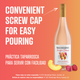 Woodbridge by Mondavi Peach Raspberry Fruitful Blends - 750 mL - 750ML - Glass
