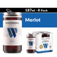 Woodbridge by Robert Mondavi Merlot - 187 mL - 4-PK - Glass