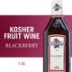 Manischewitz Blackberry Wine - 1.5 L - 1.5L - Glass