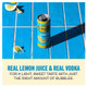 Deep Eddy Lemon Vodka and Soda - 355 mL - 4-PK - Aluminum