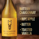 Dark Horse Buttery Chardonnay - 750 mL - 750ML - Glass