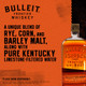 Bulleit Bourbon Frontier Whiskey - 1.0 L - 1.0L - Glass