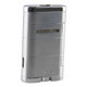 Xikar Allume Double Torch Lighter Steel Silver - Each