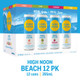 High Noon Vodka Beach Variety Pack - 355 mL - 12-PK - Aluminum