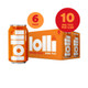 Lolli D9 THC 10mg Orange Soda - 12 Oz - 6-PK