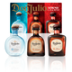 Don Julio Tequila Tasting Pack with Three Minis, One Blanco, One Reposado and One Anejo - 50 mL - Set - Glass