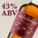 Glendronach 12 Year Single Malt Scotch - 700 mL - 700ML - Glass