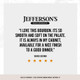 Jefferson's Bourbon Whiskey with Three Angostura Bitters Minis, Aromatic, Orange & Cocoa - 750 mL - Set - Glass
