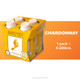 Barefoot Chardonnay - 200 mL - 4-PK - Plastic