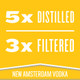 New Amsterdam Pineapple Vodka - 375 mL - 375ML - Glass