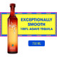 Milagro Reposado Tequila with Glasses - 750 mL - Set - Glass