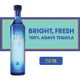 Milagro Silver Tequila with Glasses - 750 mL - Set - Glass