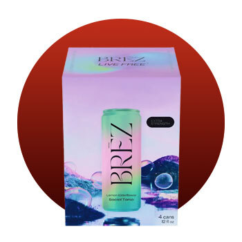 Image of BREZ Alt Beverrage packaging box.