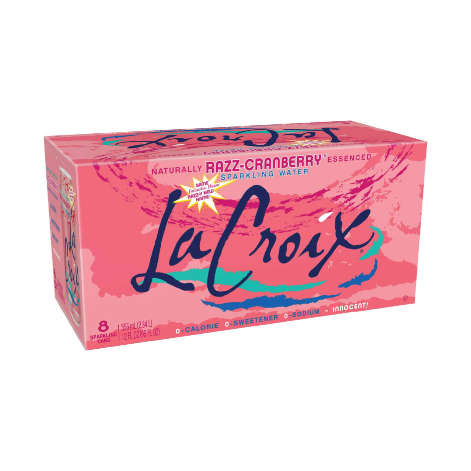 Lacroix Razz-Cranberry Sparkling Water