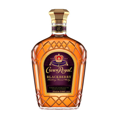 Crown Royal Blackberry Canadian Whisky - 750 mL - 750ML - Glass