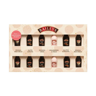 リキュール　BAILEYS ベイリーズ　２００ml ５０ml セット Bailey's Assortment Pack with Twelve Minis, Original, Salted