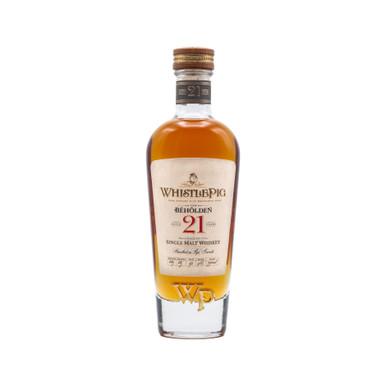 WhistlePig Beholden 21 Year Single Malt Whiskey