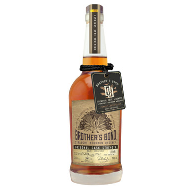 Brother's Bond Original Cask Strength Straight Bourbon Whiskey