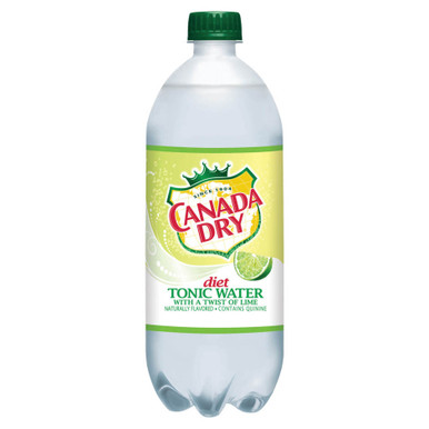 Canada Dry Diet Tonic Water with a Twist of Lime
